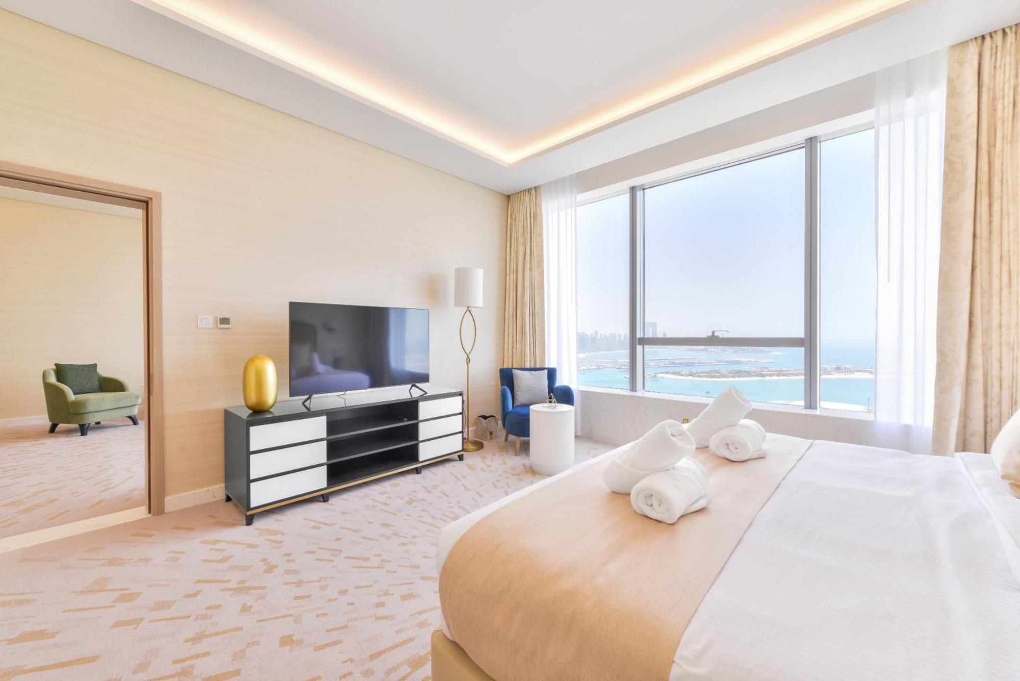 Ultra Luxury Palm Tower With Shared Facilities Apart Otel Dubai