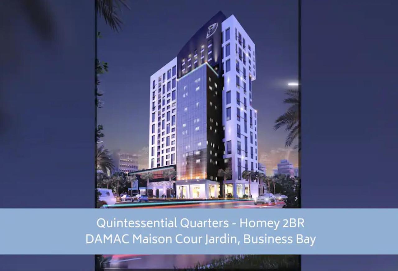 Homey 2br Damac Maison Cour Jardin, Business Bay Apartment