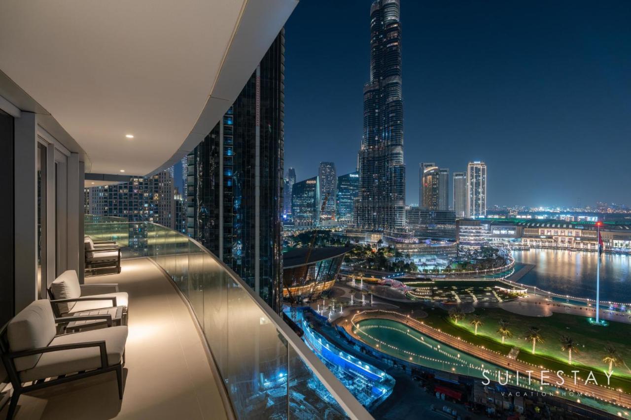 Fountain And Burj Khalifa Facing Exclusive Apartment *