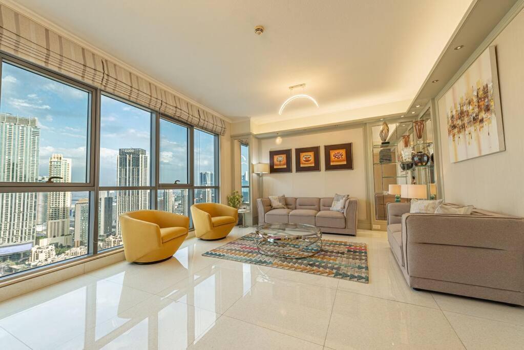 First Class 3br With Full Burj Khalifa And Fountain View Dubai
