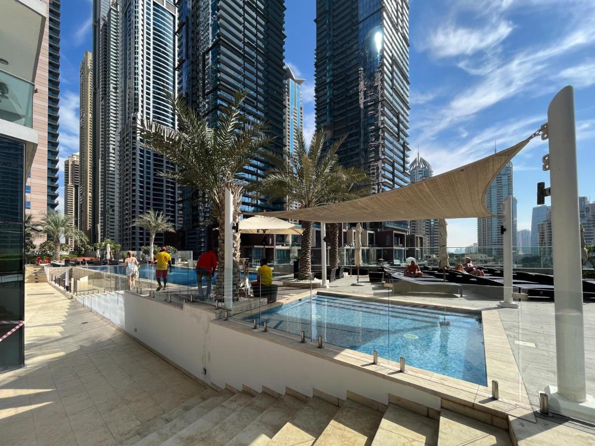 Trophy - Sparkling W Palm View With Direct Access To Marina Walk Daire