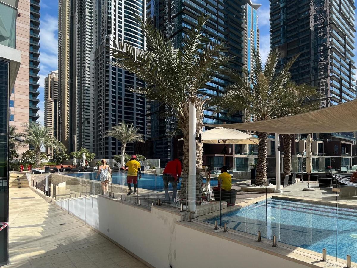 Daire Trophy - Sparkling W Palm View With Direct Access To Marina Walk Dubai