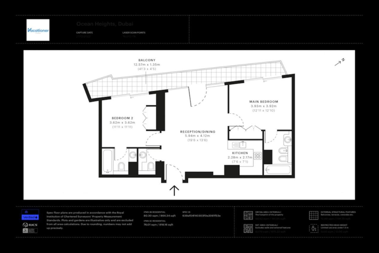 Apartment Ocean Heights, Marina - Two Bedroom *