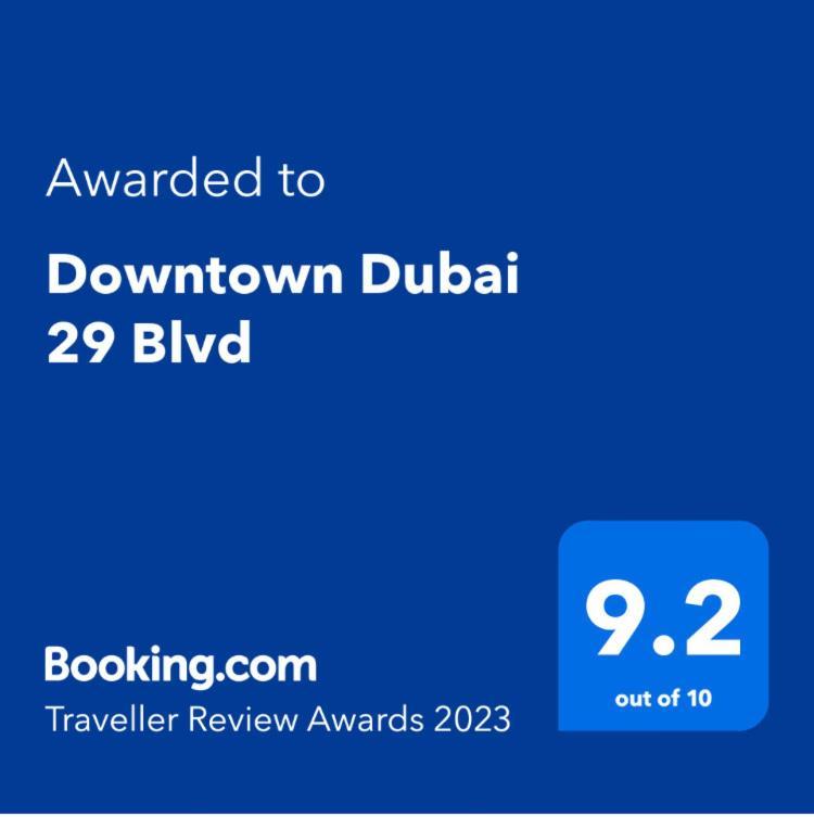 Downtown Boulevard One Bedroom Apt In 29 Blvd غرفة وصالة Burj & Fountain View Master Bedroom Plus 2 Single Beds In Living *