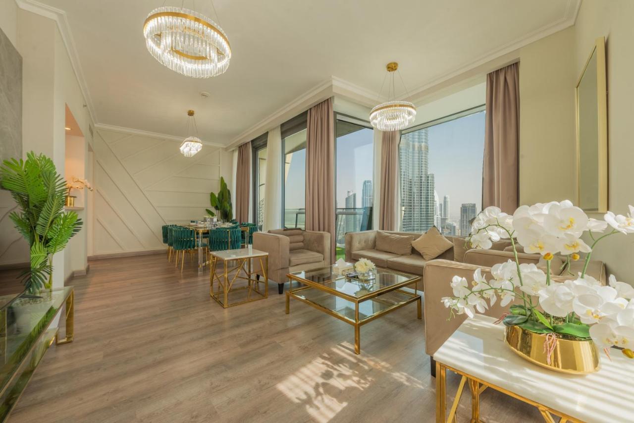 Apartment First Class 3br With Full Burj Khalifa And Fountain View