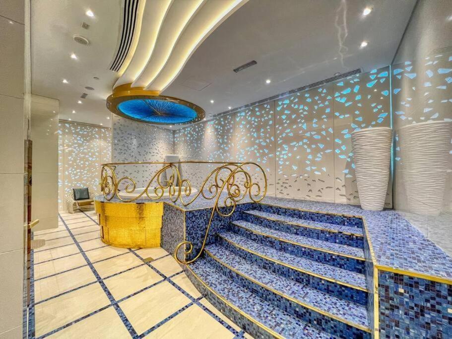 Damac Heights Tower Apartment. Podium Level - Fendi Design. Apartment Dubai