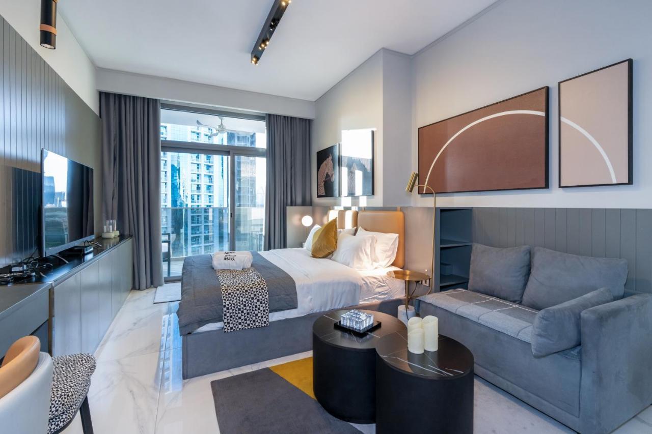 Daire Lux In Downtown, 5 Mins To Burj Khalifa & Mall - Mag318