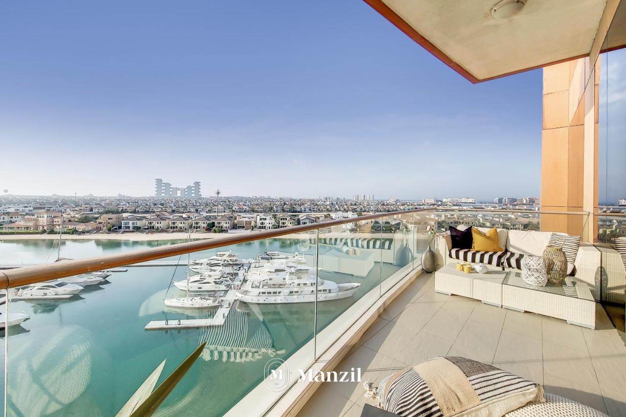 Apartamento Manzil - Lavish 3br With Private Beach At Tiara Palm Jumeirah Dubai