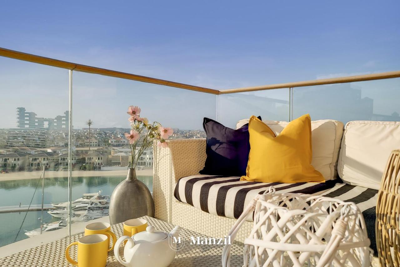 Apartamento Manzil - Lavish 3br With Private Beach At Tiara Palm Jumeirah