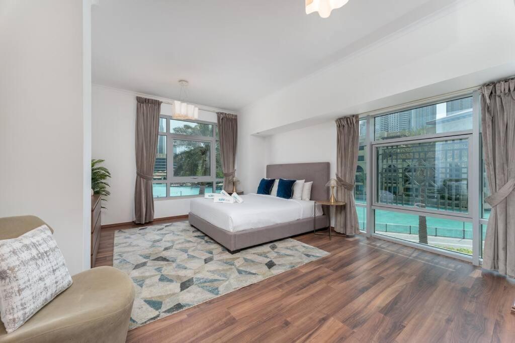 Majestic Duplex With Burj Khalifa View In Downtown Apartment *