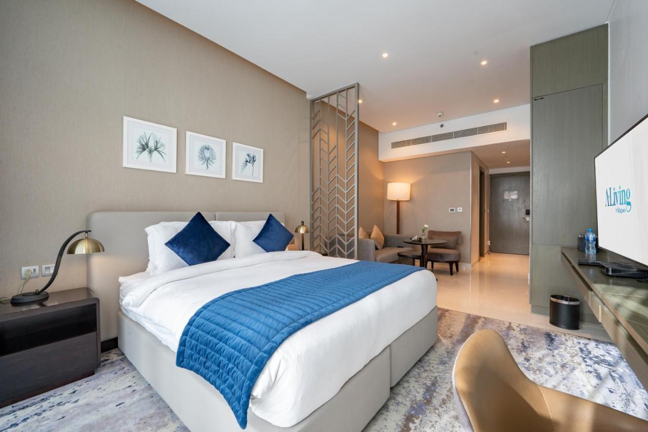 Aliving Stylish With Partial Burj & Canal Views- Prive , Business Bay 713 Dubai