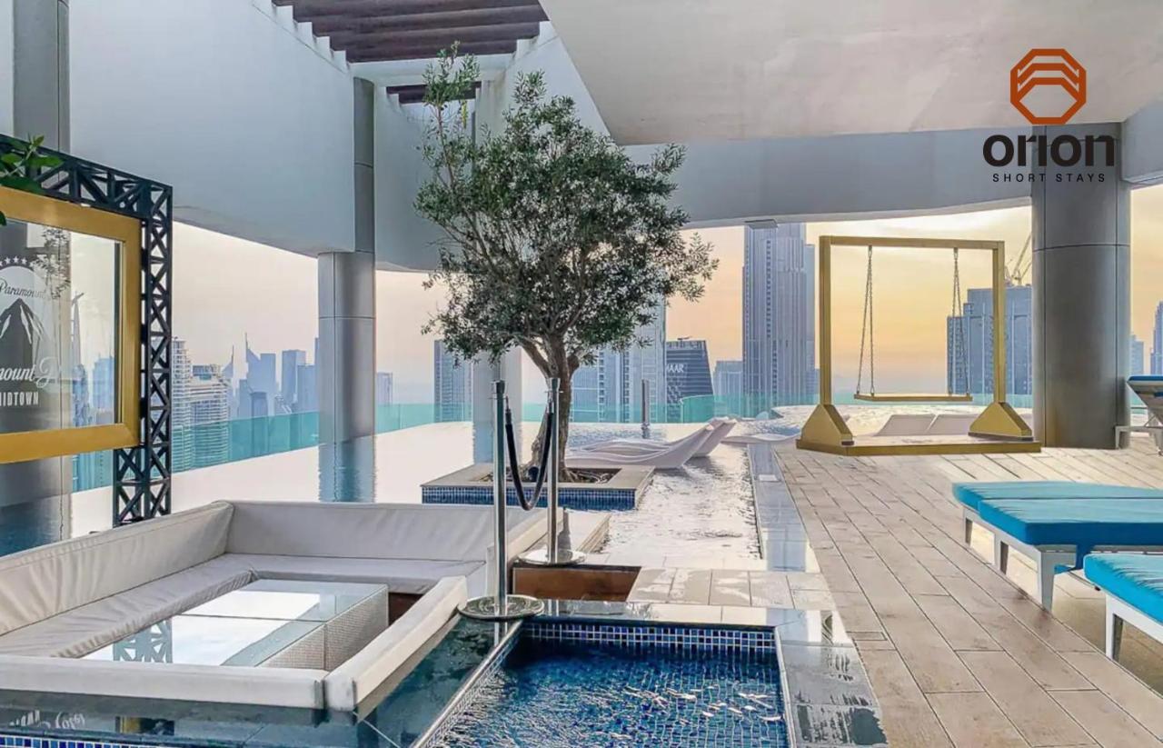 Paramount Skyline: Luxe 2-bed With Burj Views And Rooftop Oasis Apartment Dubai