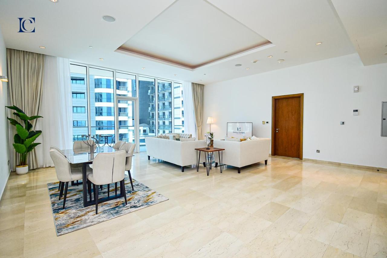 Luxury Escapes - Premium 3br - Partial Sea View The Palm - Near Nakheel Mall & Mono Rail - Oceana Apartment *