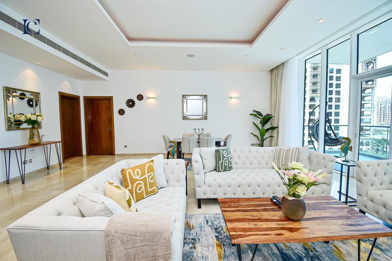 Apartment Luxury Escapes - Premium 3br - Partial Sea View The Palm - Near Nakheel Mall & Mono Rail - Oceana *