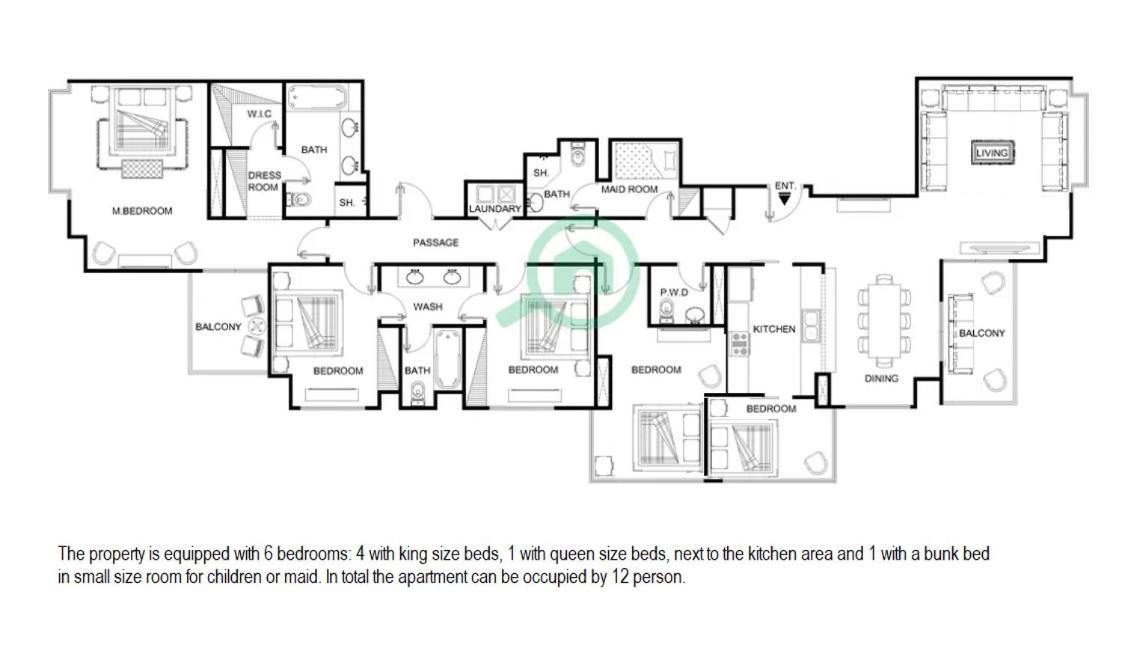 Elite Royal - Full Burj Khalifa & Fountain View - Luxurious - Largest Layout - Melchior Apartment Dubai