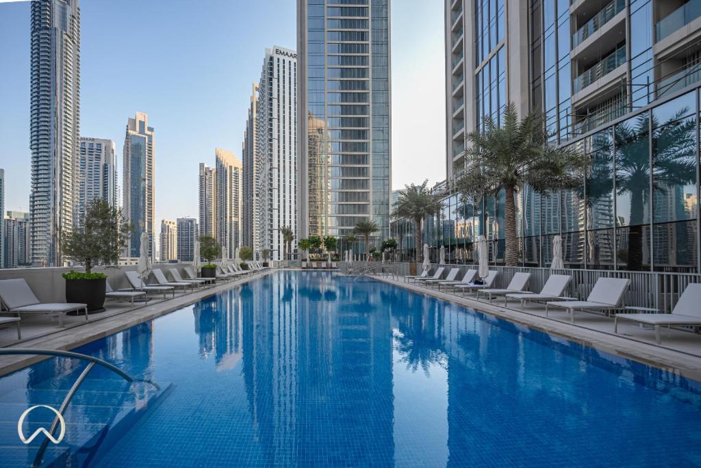 Apartment Oraya - Modern 5 Min Walk To Mall & Burj Views *