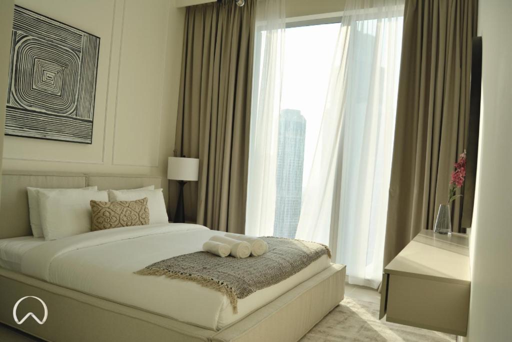 Apartment Oraya - Modern 5 Min Walk To Mall & Burj Views