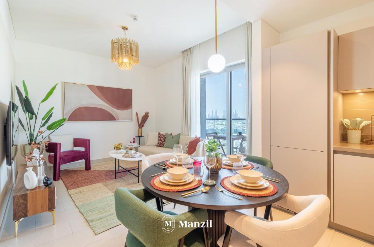 Apartment Manzil - 2br In Sobha Creek With Burj View