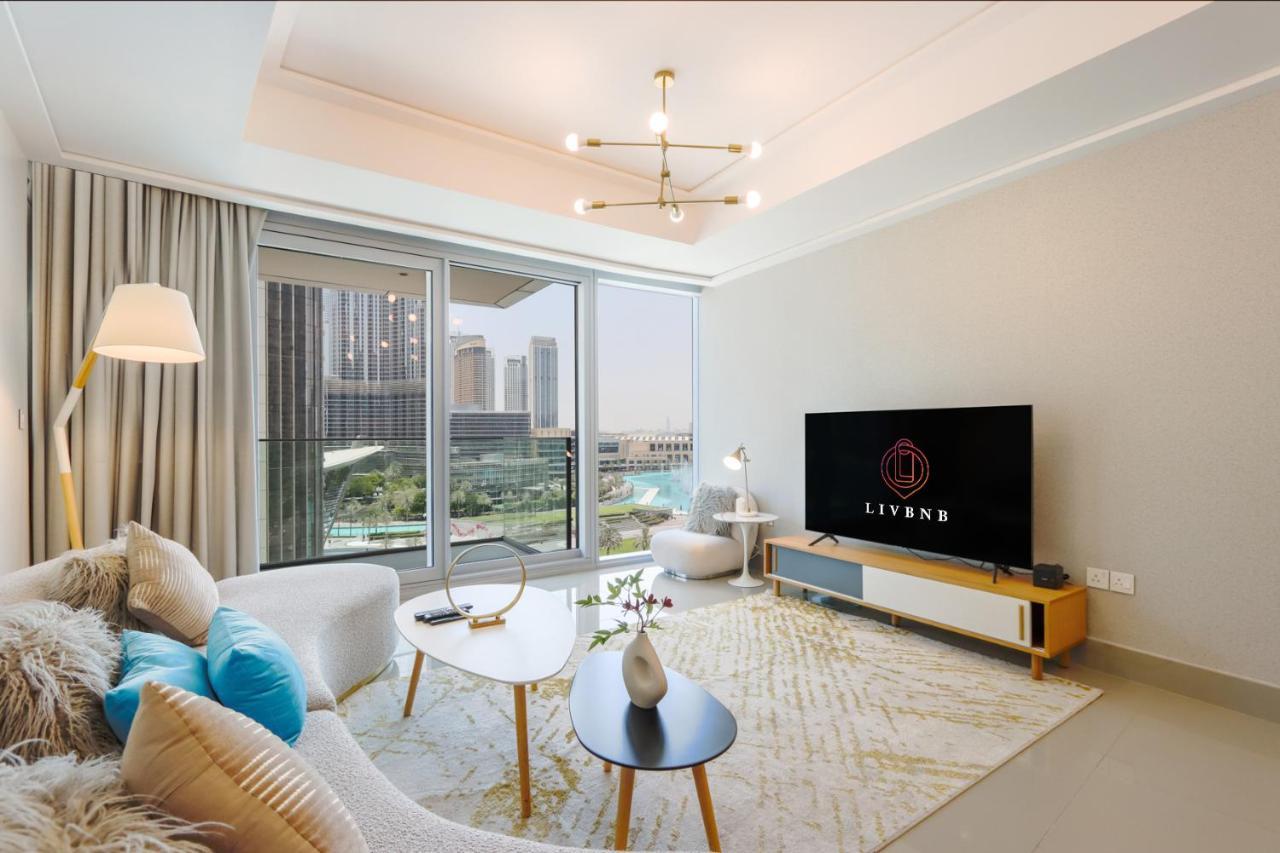 Livbnb Suites-spectacular 2br Burj Fountain Views * Dubai