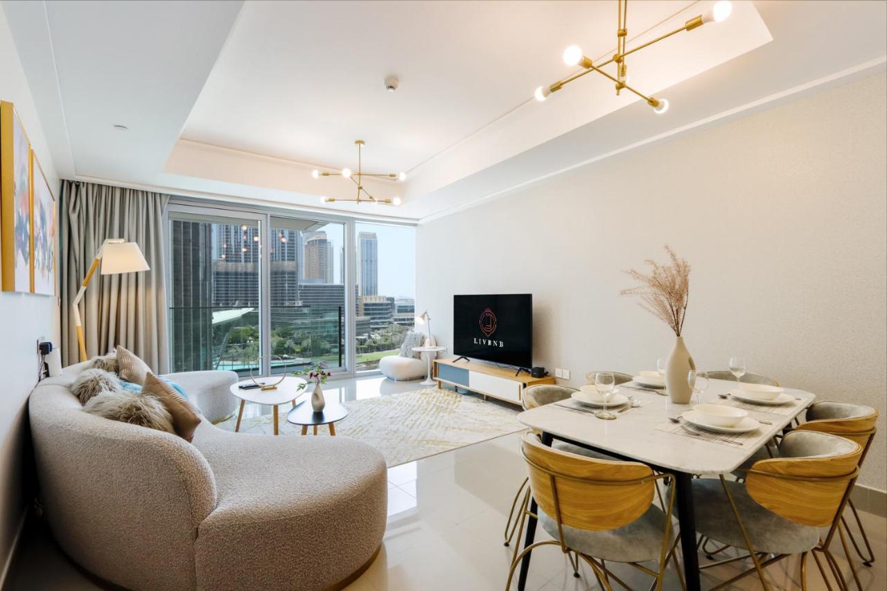 Livbnb Suites-spectacular 2br Burj Fountain Views Dubai