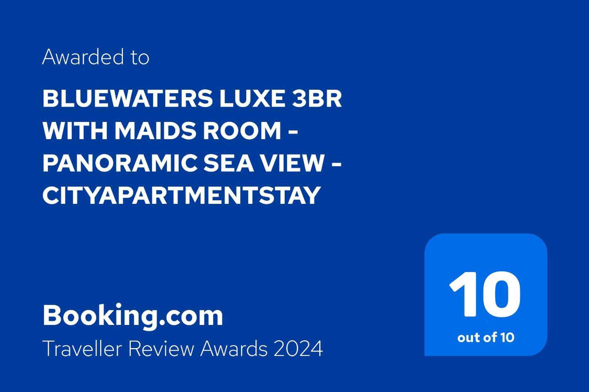Bluewaters Luxe 3br With Maids - Panoramic Sea View - Cityapartmentstay Apartment *