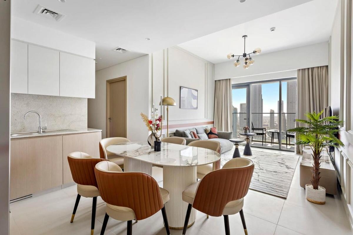 Apartamento Silkhaus Most Exclusive! Full Burj Khalifa & Fountains View *