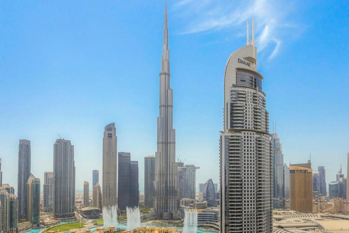 Apartamento Silkhaus Most Exclusive! Full Burj Khalifa & Fountains View