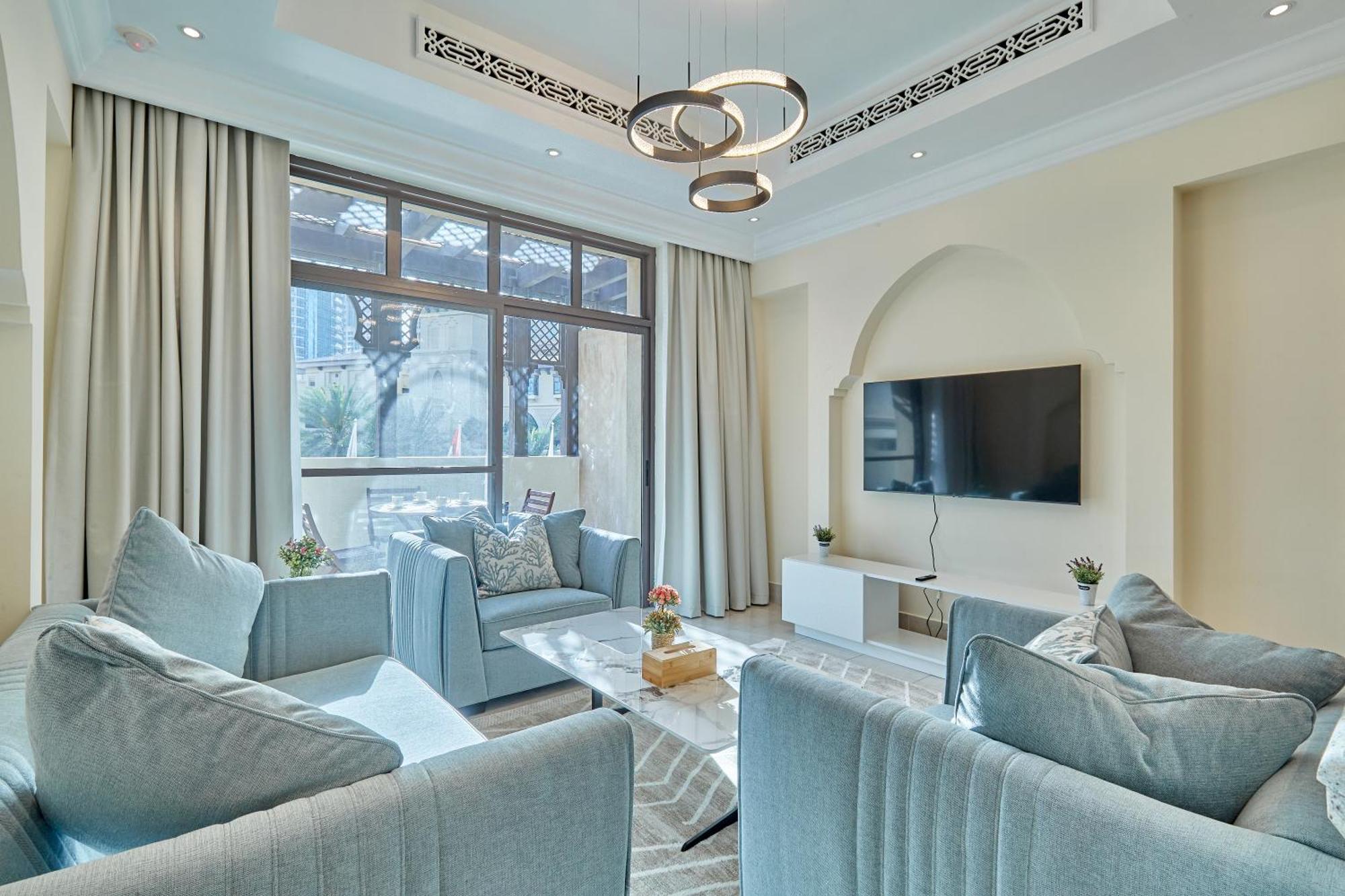 Daire Golden Homes Souk Al Bahar Burj Khalifa View Tajer Residences 1br Mint Avenue Near , Mall & Burj Khalifa Dubai