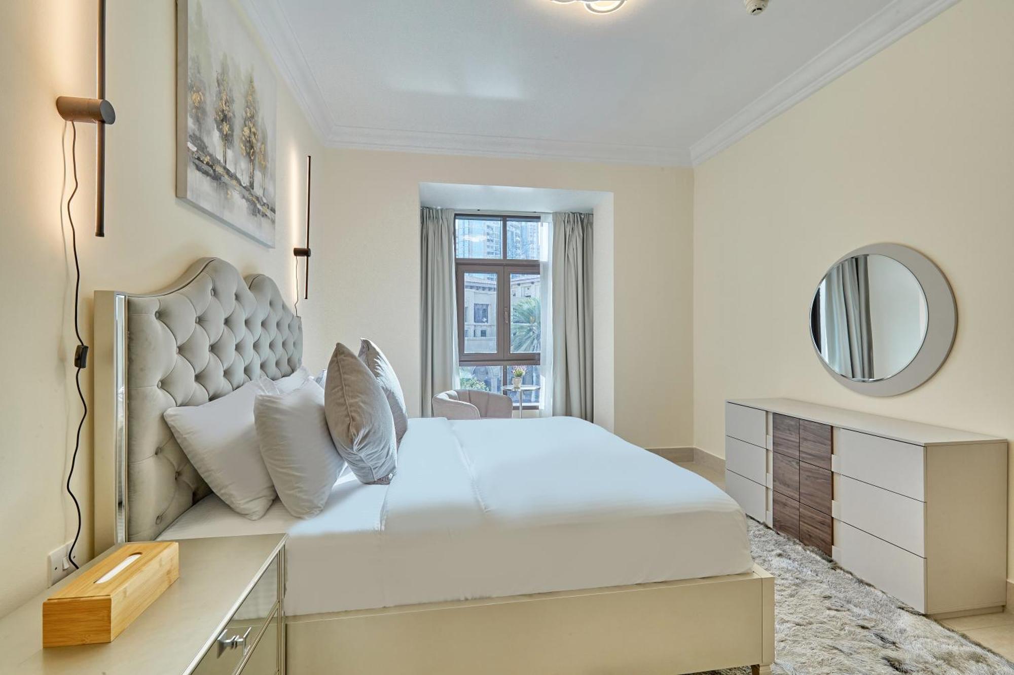 Golden Homes Souk Al Bahar Burj Khalifa View Tajer Residences 1br Mint Avenue Near , Mall & Burj Khalifa Daire *