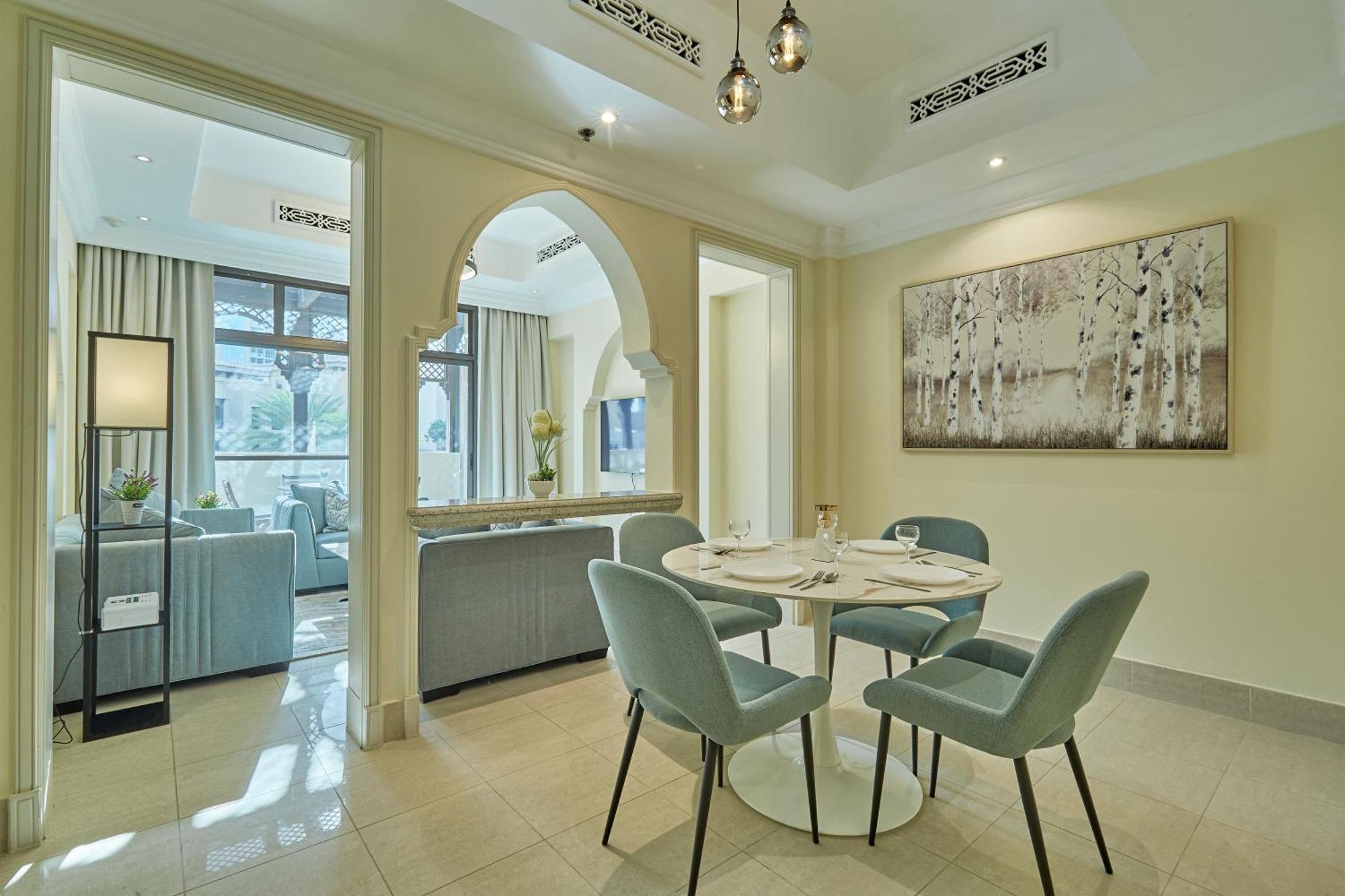 Golden Homes Souk Al Bahar Burj Khalifa View Tajer Residences 1br Mint Avenue Near , Mall & Burj Khalifa Daire Dubai