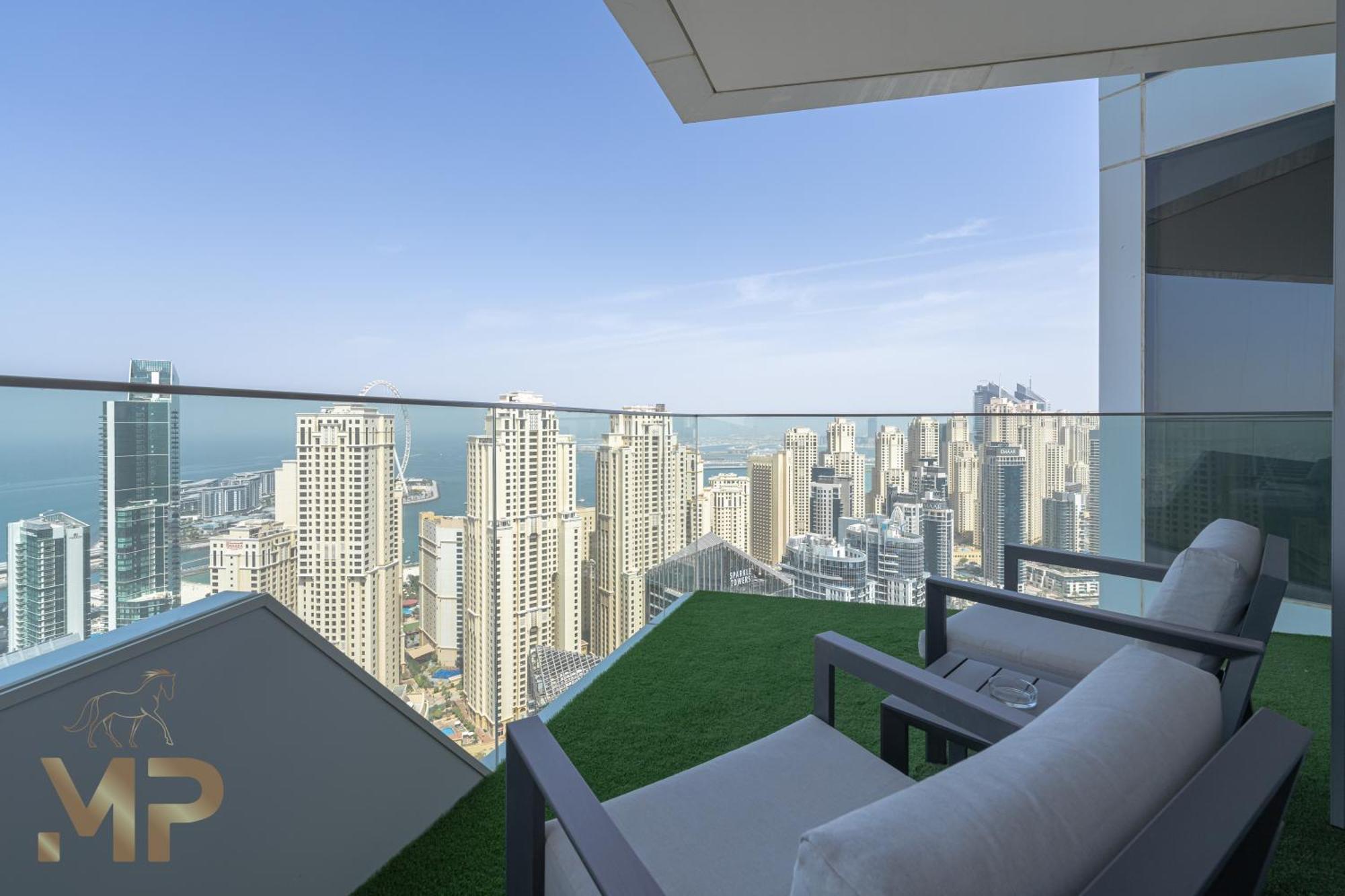 Apartment Marco Polo - Surreal Sea, Marina & Eye View On High Floor Dubai