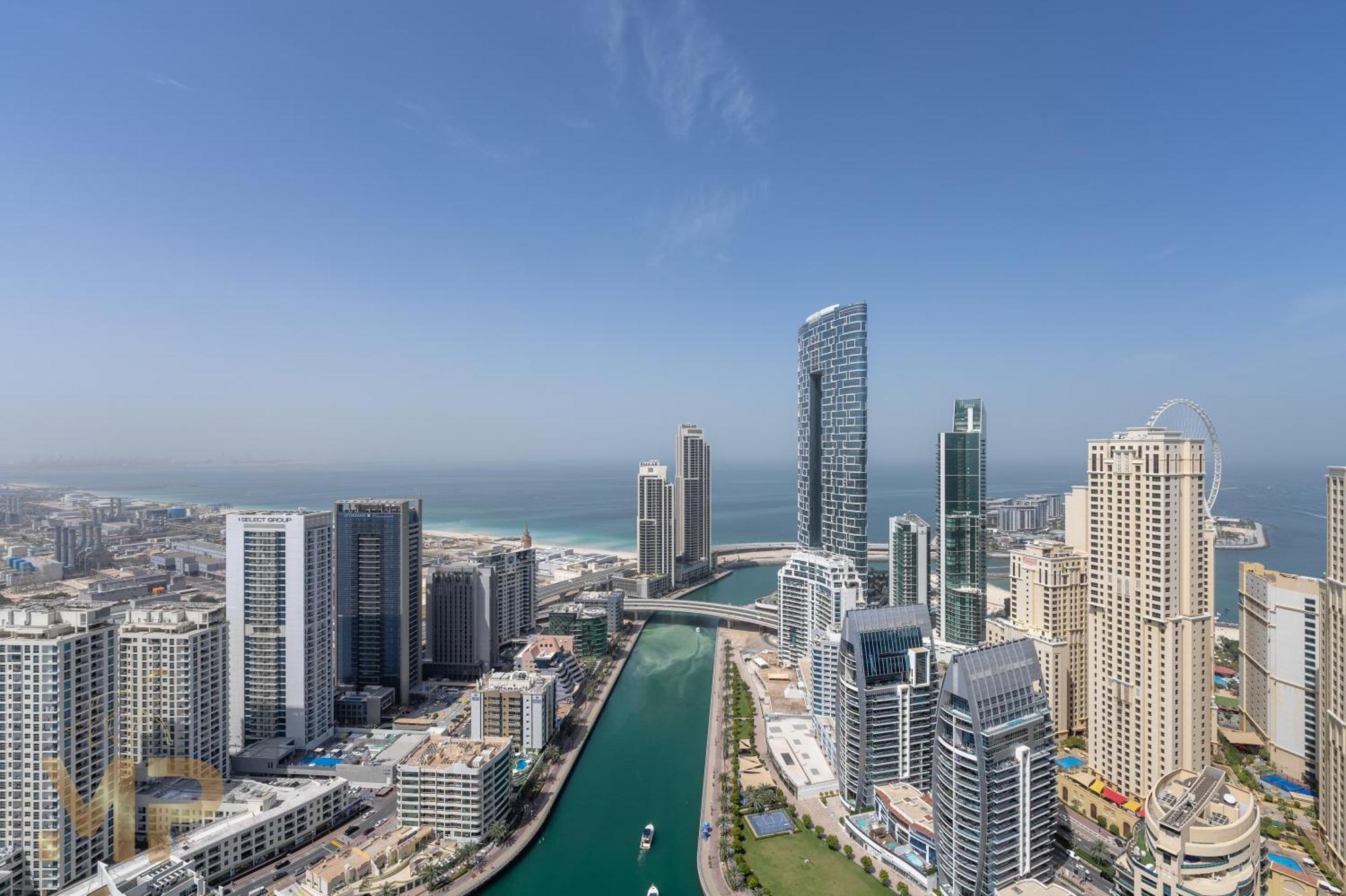Marco Polo - Surreal Sea, Marina & Eye View On High Floor Dubai