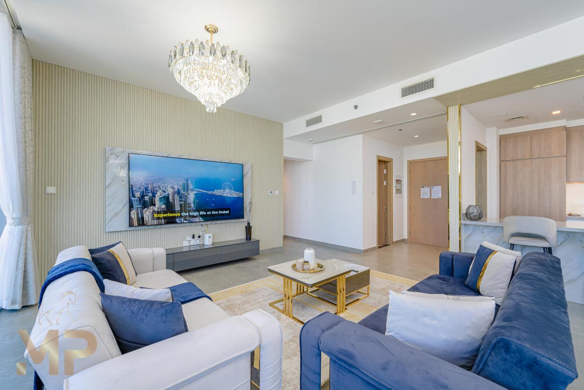 Apartment Marco Polo - Surreal Sea, Marina & Eye View On High Floor Dubai