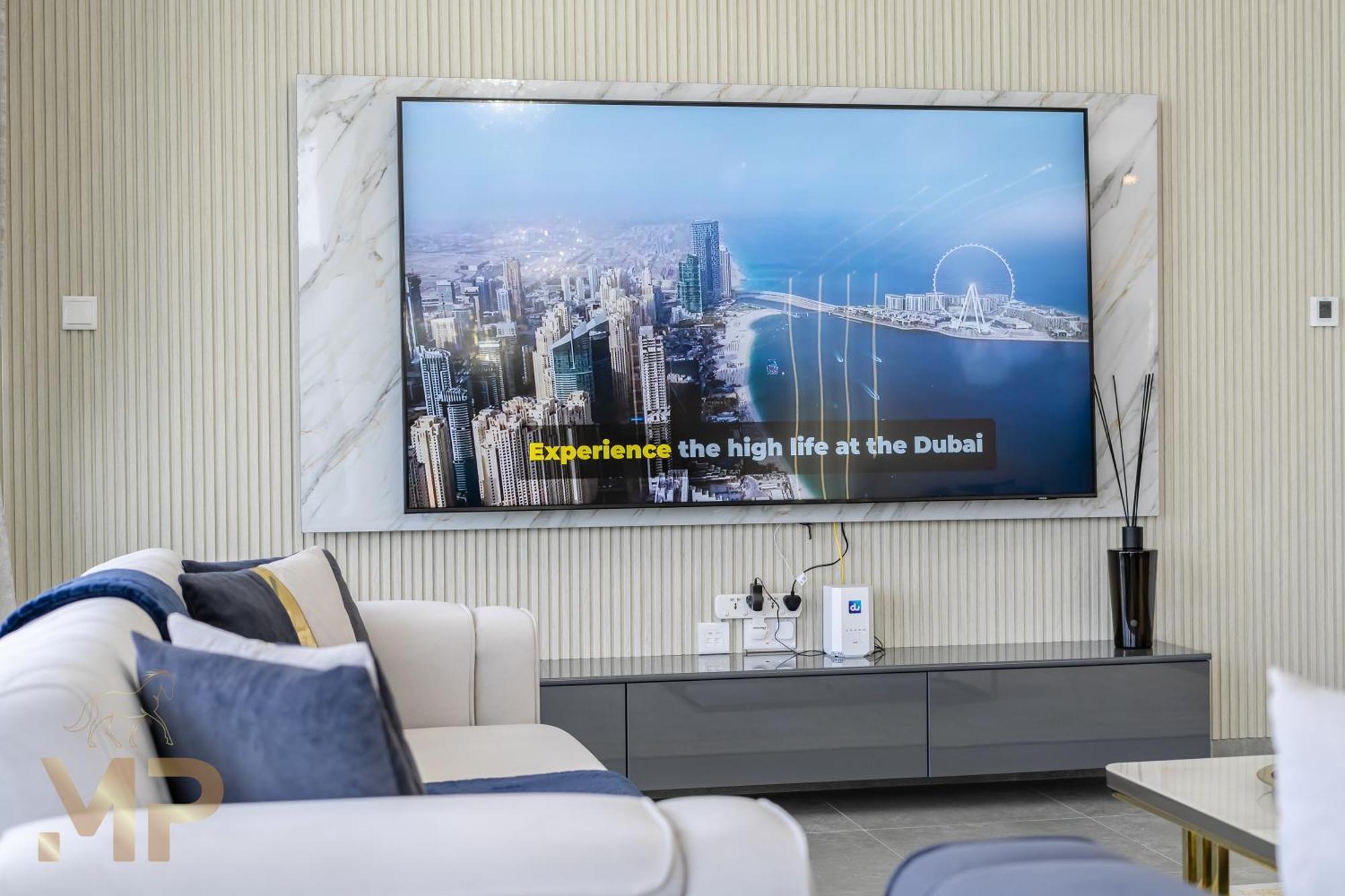 Marco Polo - Surreal Sea, Marina & Eye View On High Floor * Dubai
