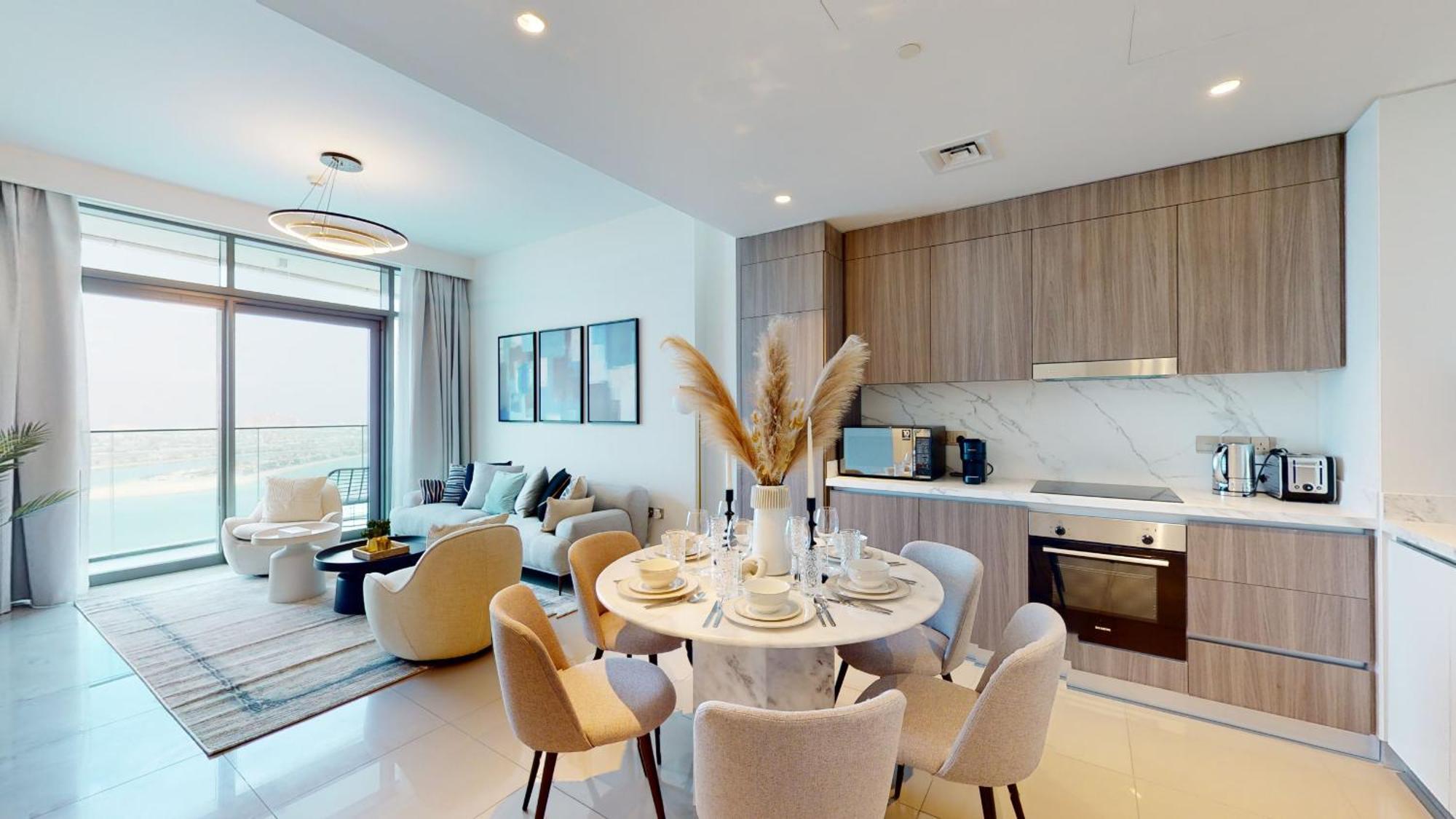 Primestay - Brand New 2br With Full Sea And Palm Jumeirah View Dubai