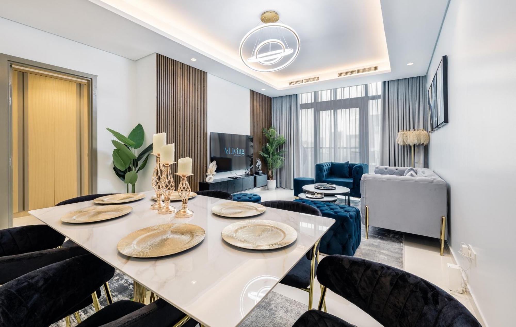 Aliving Luxe 2br With Burj Khalifa View Infinity Pool Midtown-4704 * Dubai