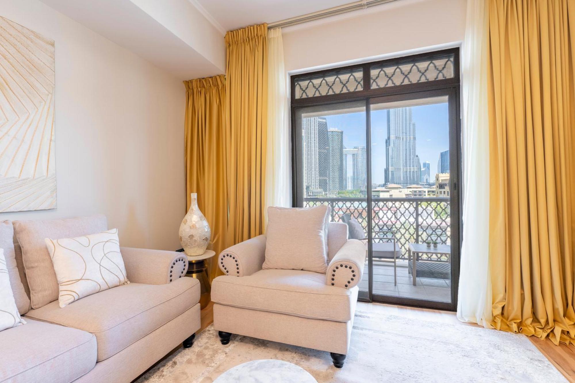 Ultra Luxury Downtown - Full Burj Khalifa View - 5 Min Walk To Mall!