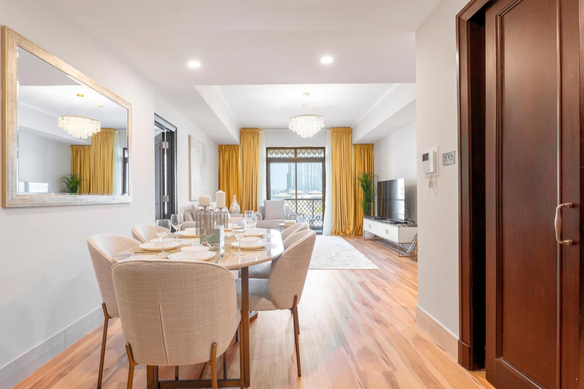 Apartment Ultra Luxury Downtown - Full Burj Khalifa View - 5 Min Walk To Mall!