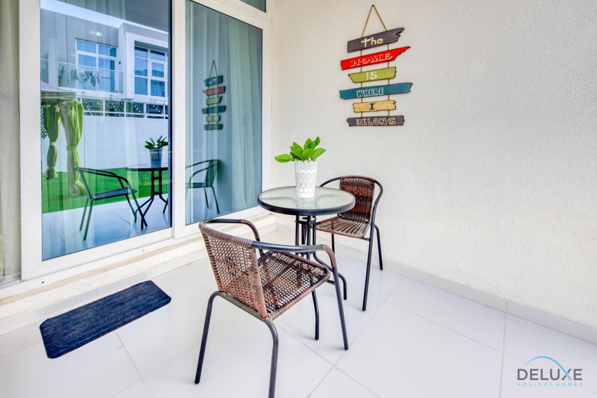Tranquil 3br Townhouse At Albizia Damac Hills 2 By Deluxe Homes Dubai