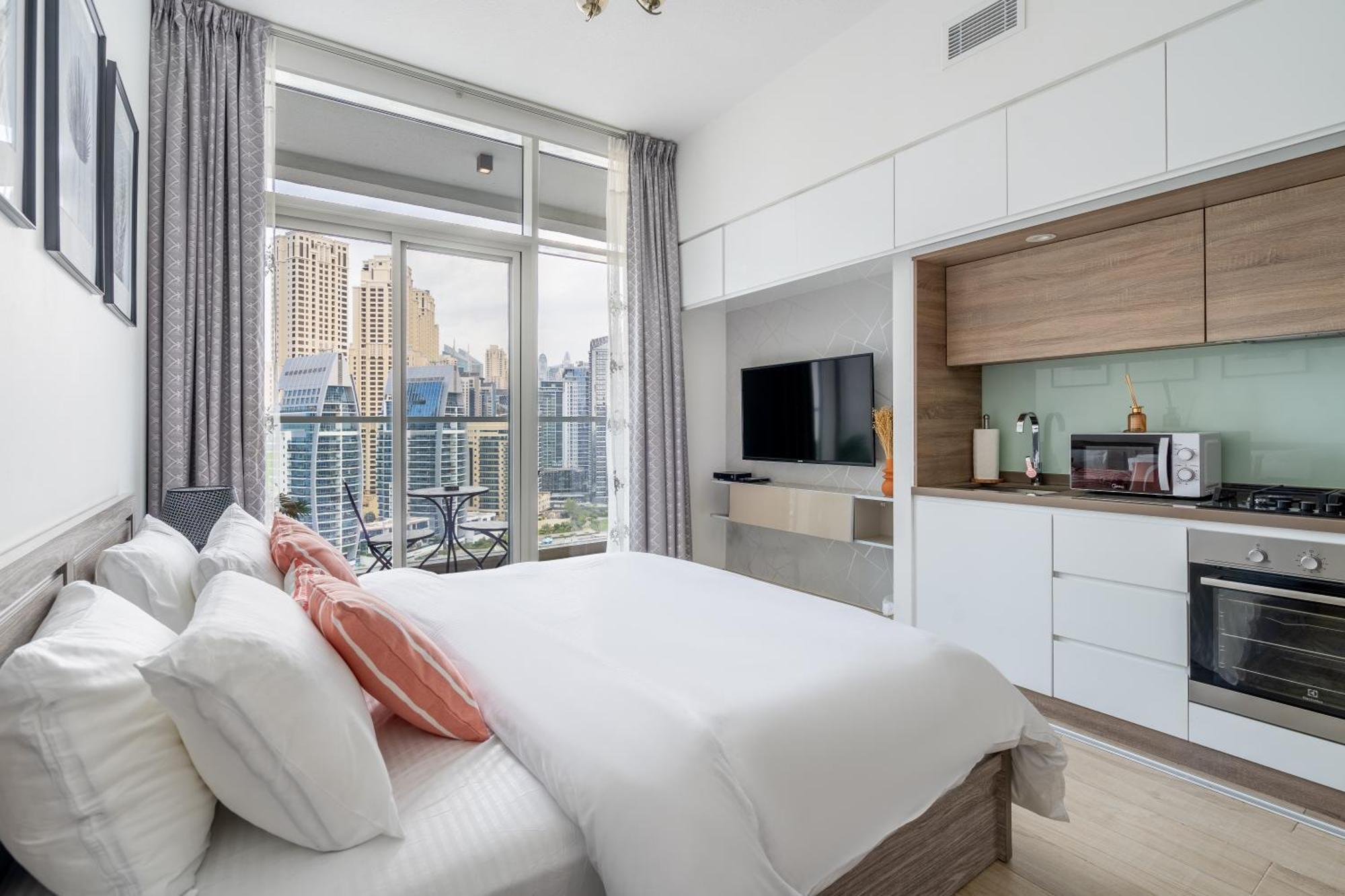 Flash Sale! Romantic Studio With Amazing Marina Views From The Balcony- Marina