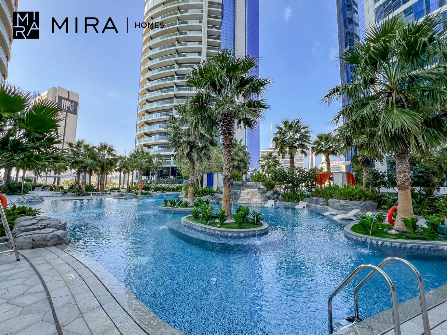 Mira Homes - Fully Furnished 1 Bedroom In Paramount * Dubai