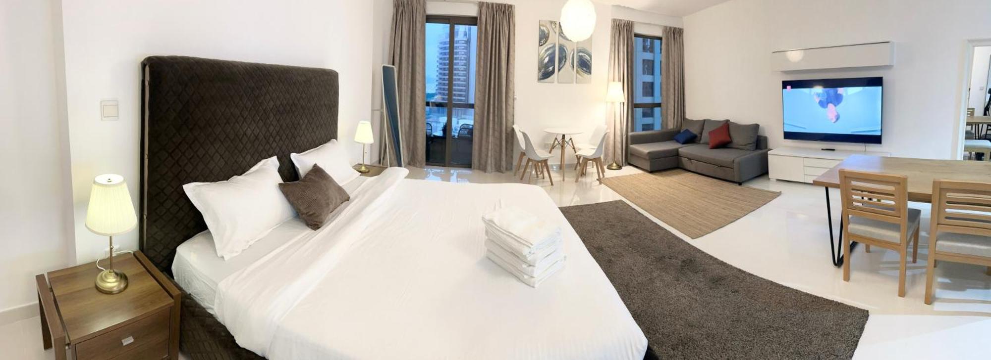 Seaside Spacious With Vibrant Vibes In Jbr By Sweet Homes Apartment Dubai