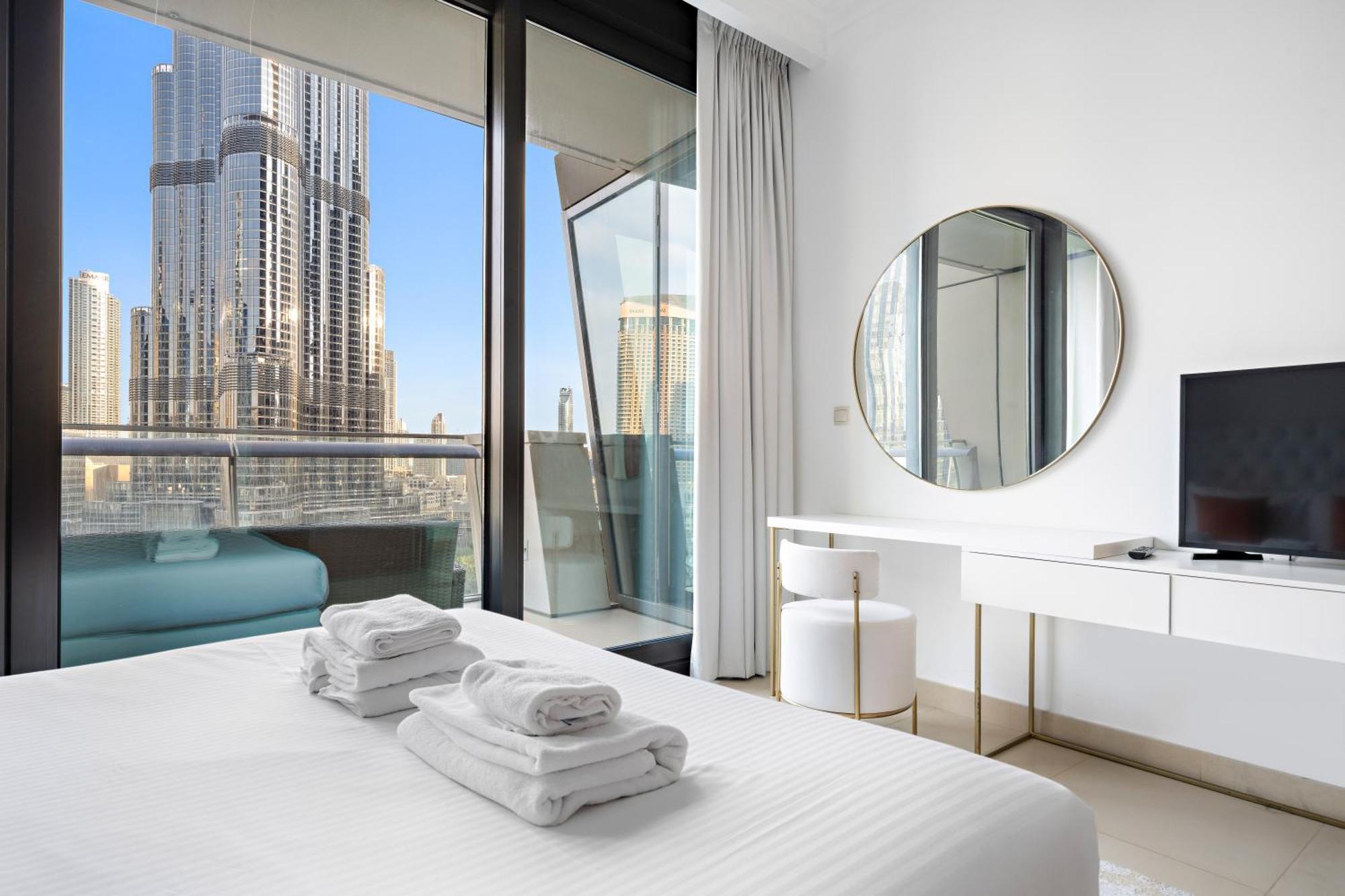 First Class 1br With Full Burj Khalifa View Apartment Dubai