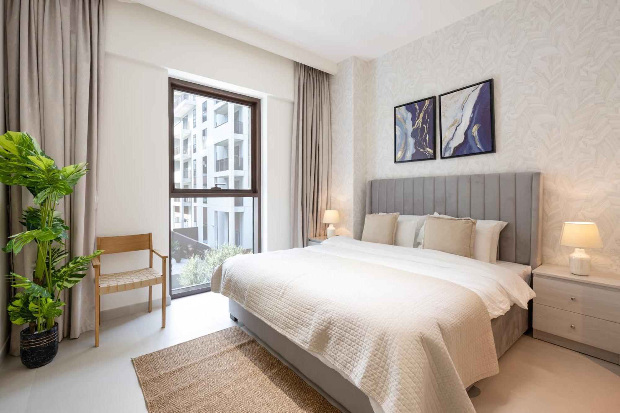 Apartment Designer 2br In Creek Summer 3mins Walk To The - 207 Dubai