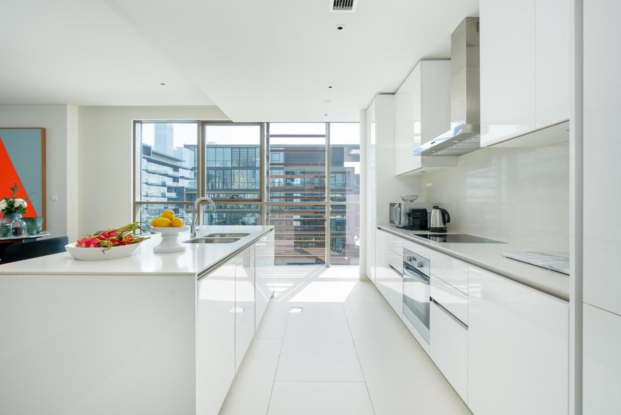 Apartment City Walk - 2br With Terrace - Cityapartmentstay *