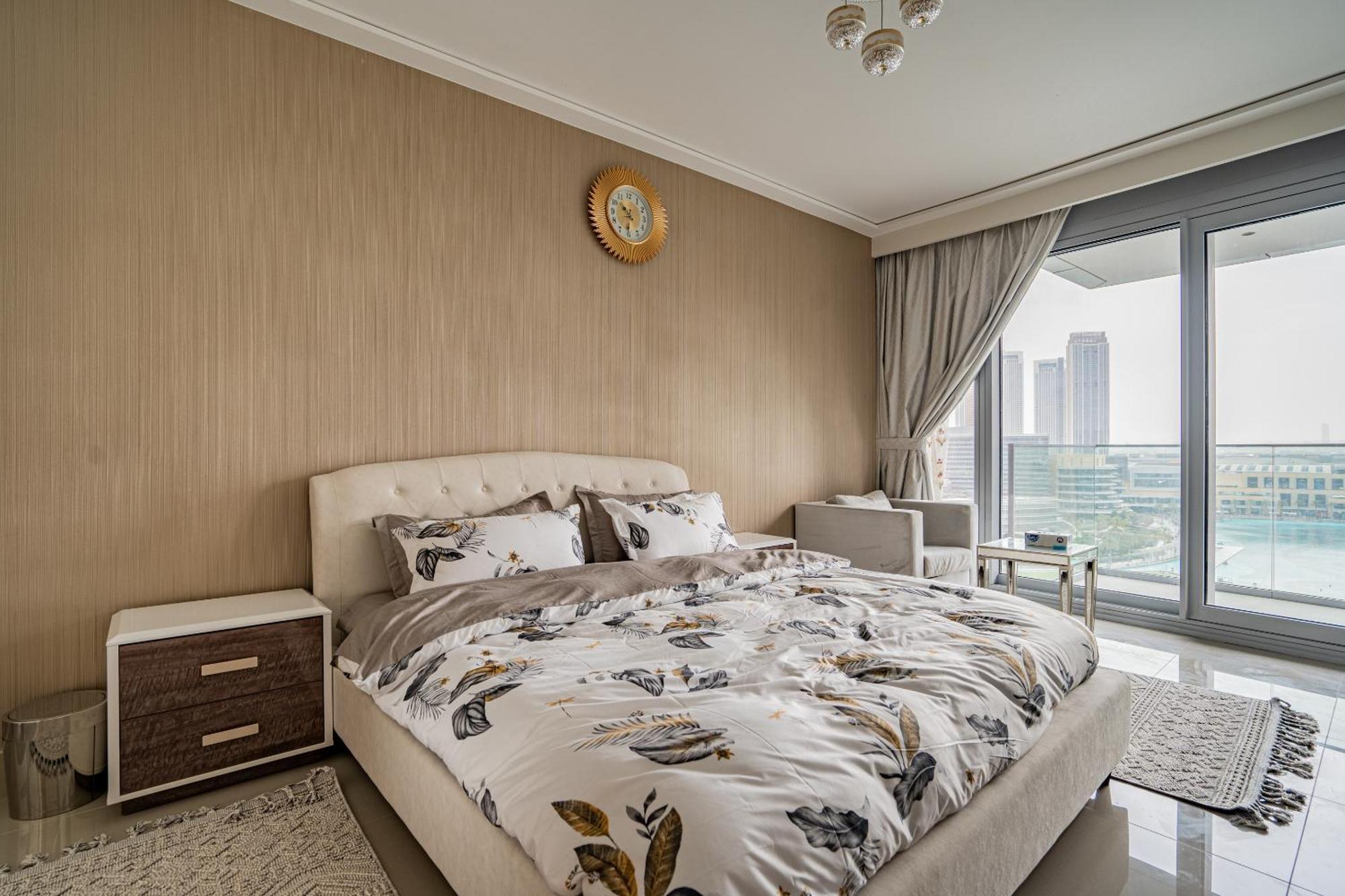5 Stars Grand Opera Tower Lux 2 Bedroom Downtown Full Burj Khalifa View *