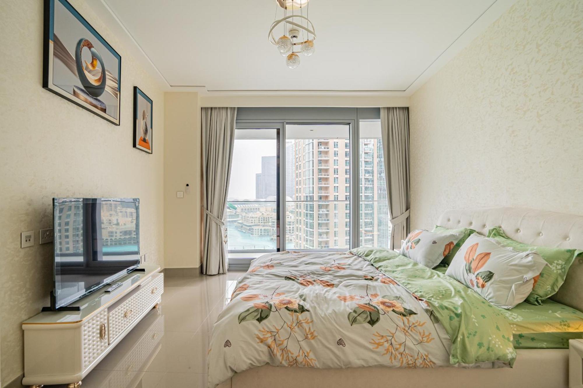 5 Stars Grand Opera Tower Lux 2 Bedroom Downtown Full Burj Khalifa View Apartment Dubai