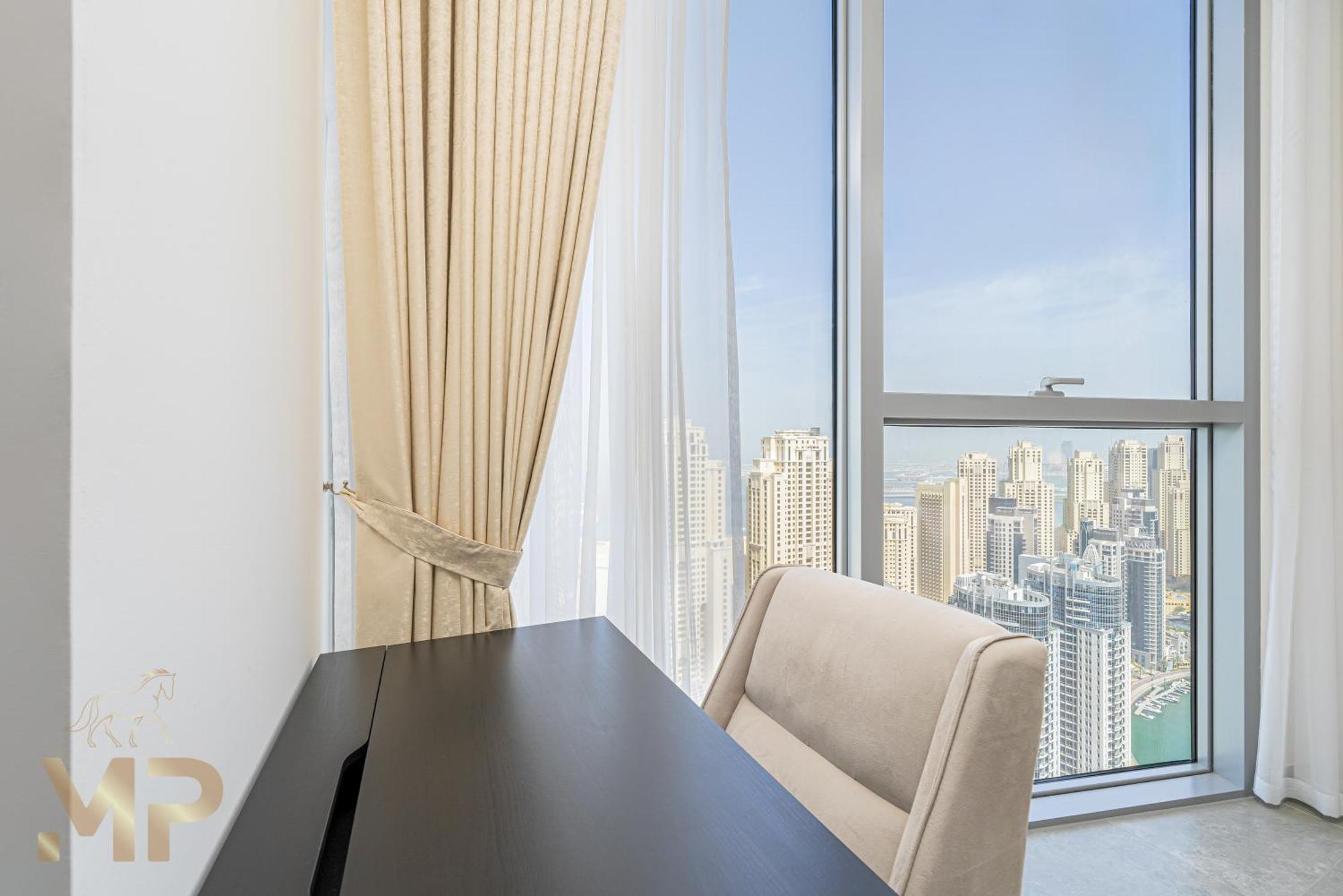 Marco Polo - Surreal Sea, Marina & Eye View On High Floor Dubai