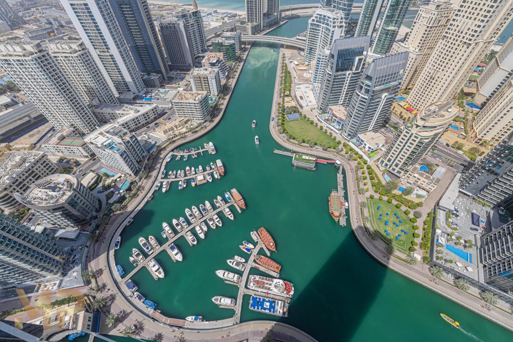 Marco Polo - Surreal Sea, Marina & Eye View On High Floor Apartment Dubai