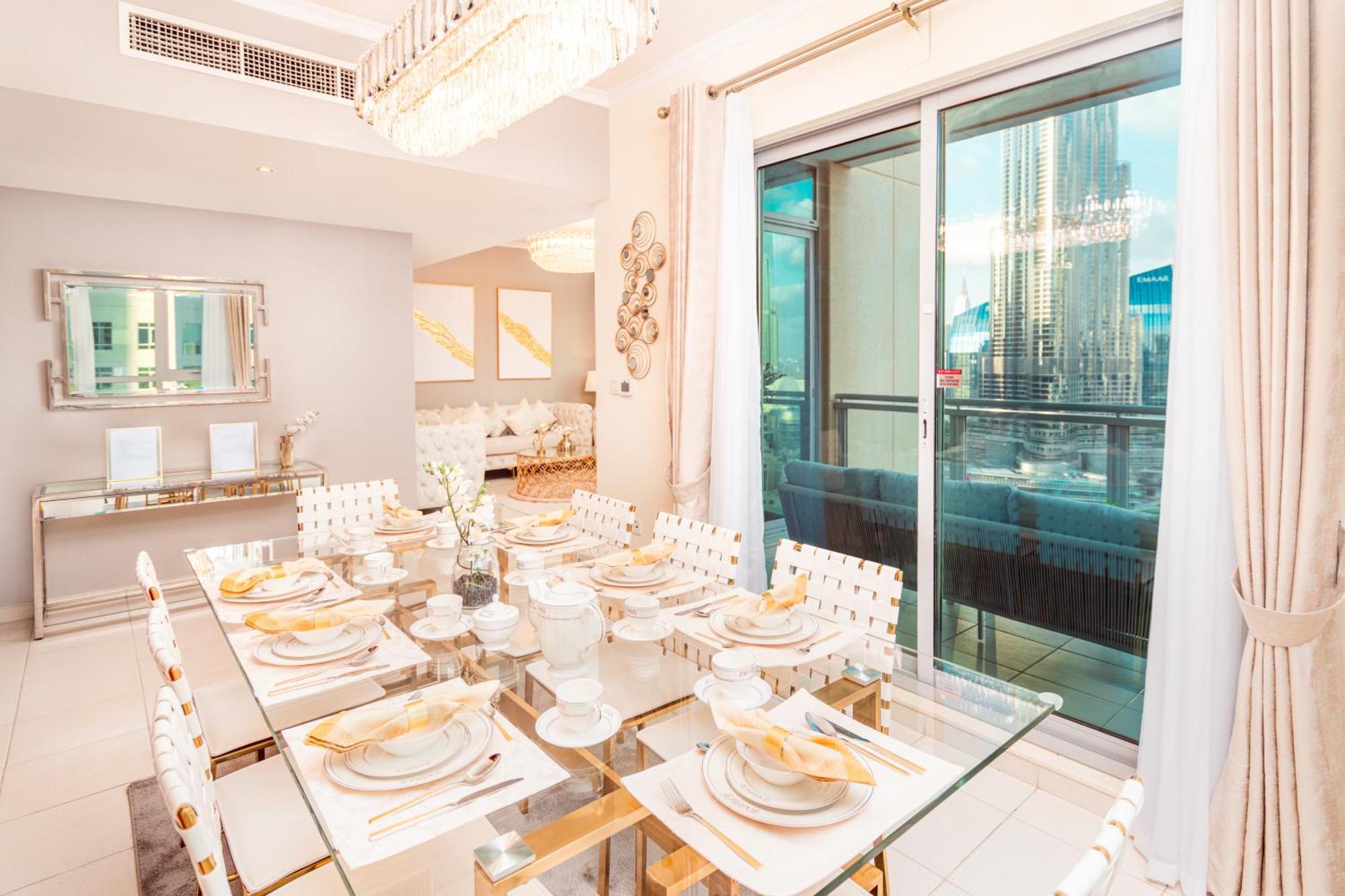 Apartment Elite Royal - Full Burj Khalifa & Fountain View - Luxurious - Largest Layout - Chairman *